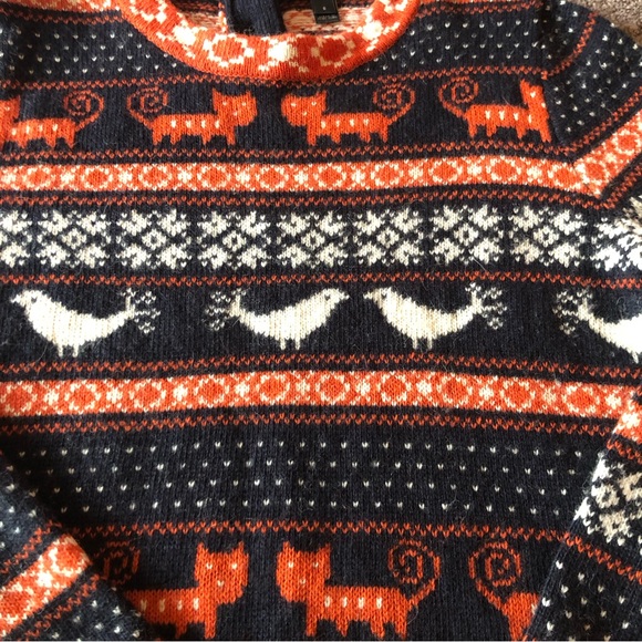 J. CREW Cat Bird Wool Blend Sweater - Picture 7 of 14